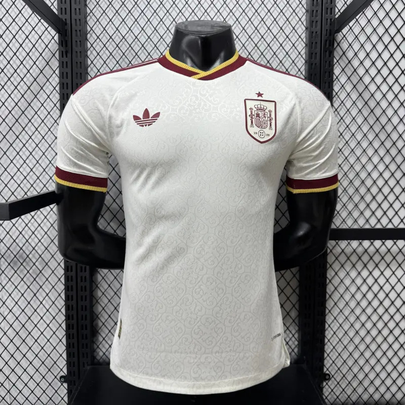 Player Version 2026 World Cup Spain Away Jersey S-XXL