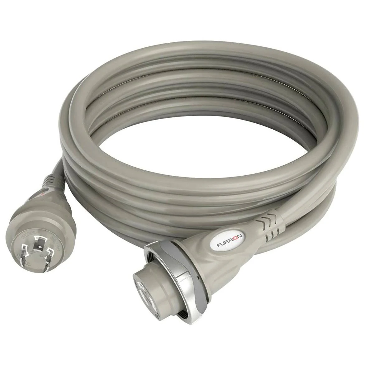 Furrion 30A 125V Marine Cordset 50ft Yellow W LED