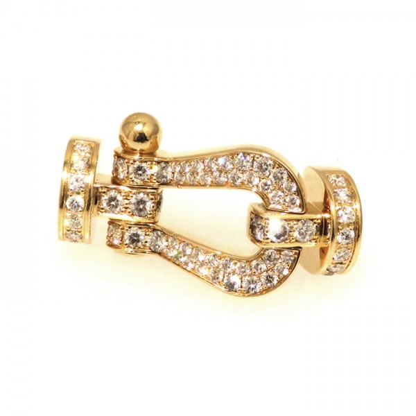 FRED Force 10 Lm Diamond Bracelet 18K Yellow Gold