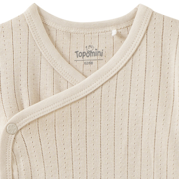 Topomini Newborn Wickelbody mit Lochmuster