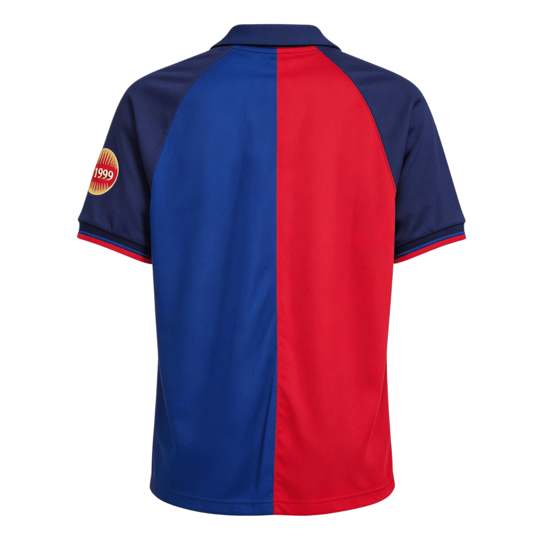 Retro Soccer Jersey Barcelona Home 1999/00
