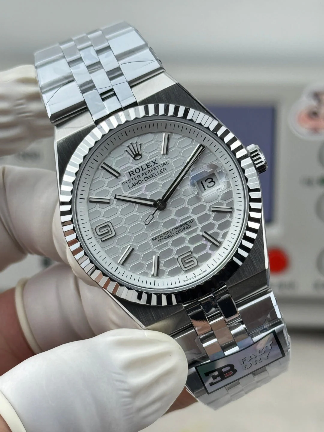 Rolex Land-Dweller White Dial
