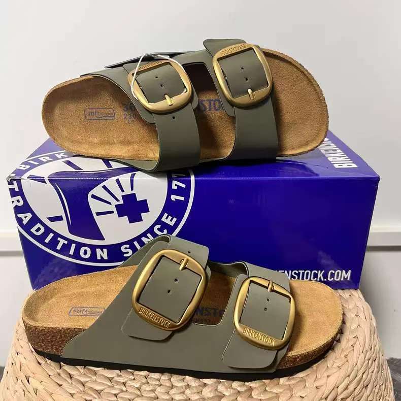 Birkenstock Arizona Matte Leather Casual Sandals