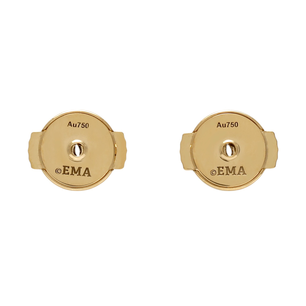 Van Cleef & Arpels Sweet Alhambra Earrings 18K Yellow Gold Onyx VCARA44900