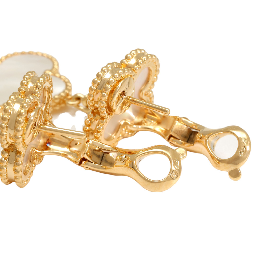 Van Cleef & Arpels Magic Alhambra Earrings 18K Yellow Gold VCARD78800