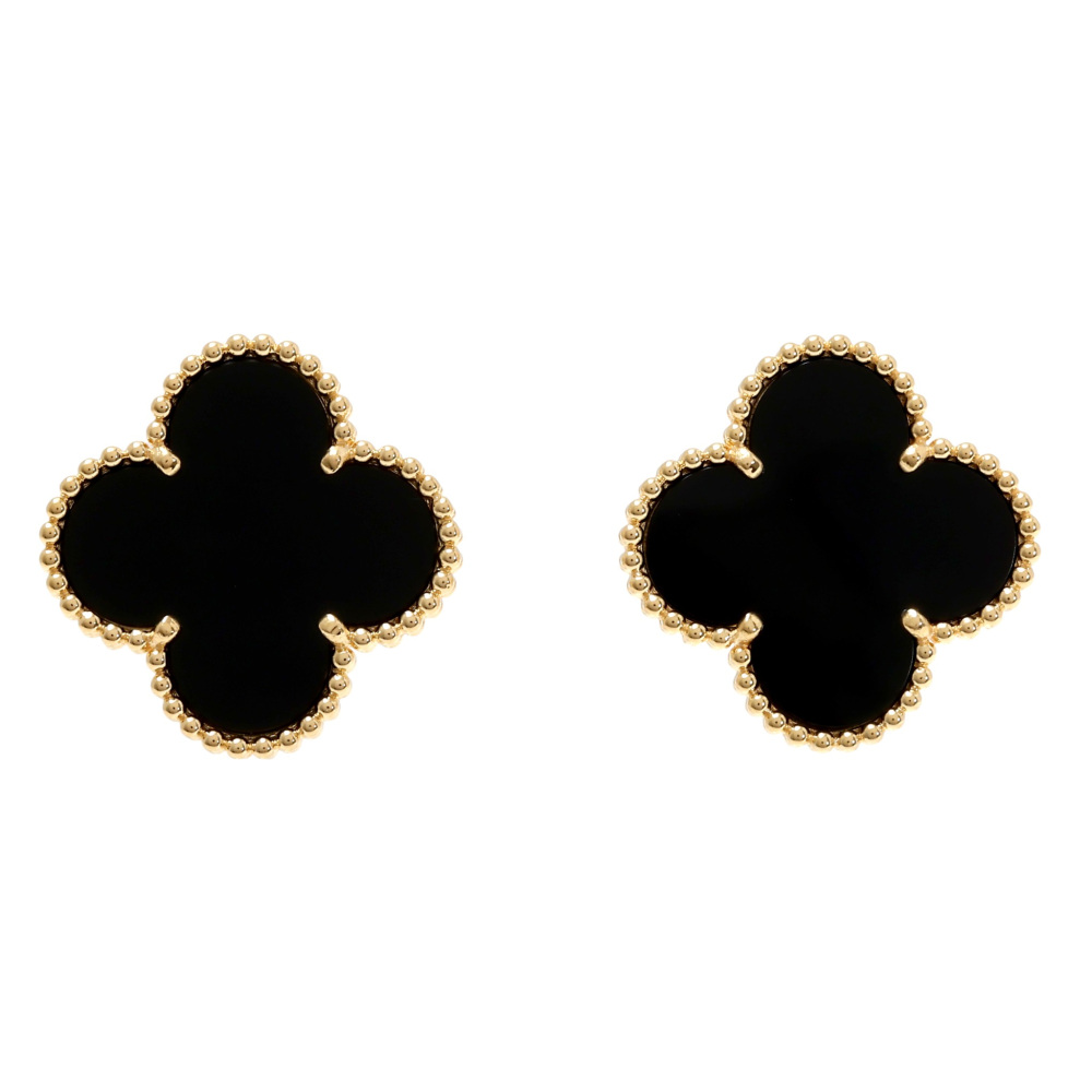 Van Cleef & Arpels Magic Alhambra Earrings 18K Yellow Gold VCARA44300