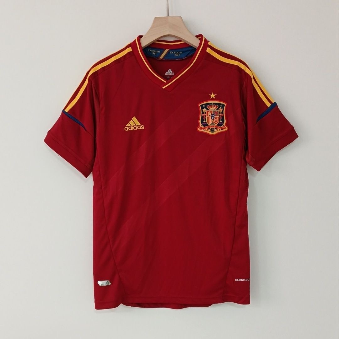 2012 Classic Spain Home Commemorative Short Sleeve