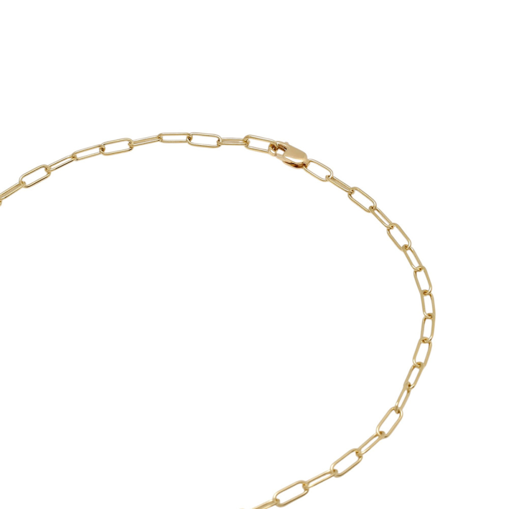 Tiffany & Co. Lock Necklace 18K Yellow Gold Diamond 72342127