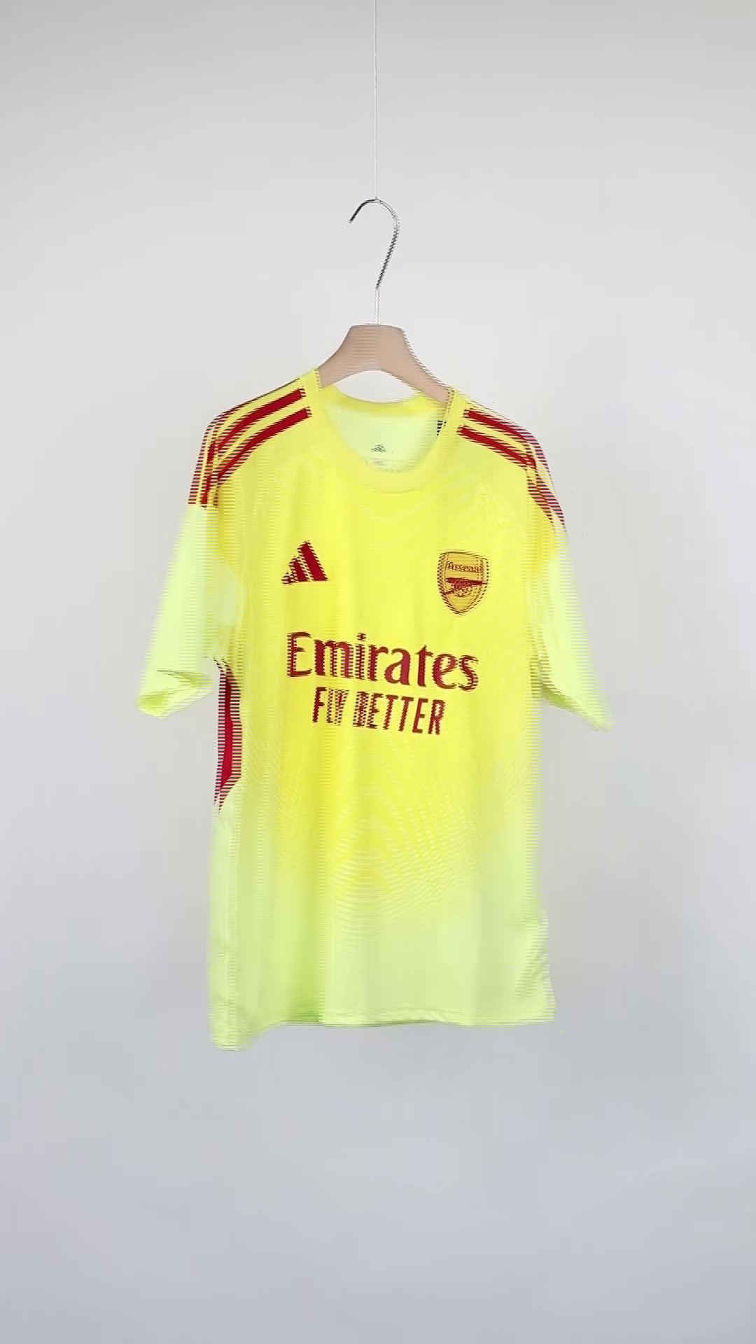 Arsenal Goalkeeper Soccer Jersey 2025/26 Yellow