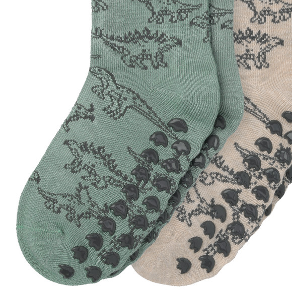 Topolino 2 Paar Jungen Stoppersocken mit Dino-Motiven