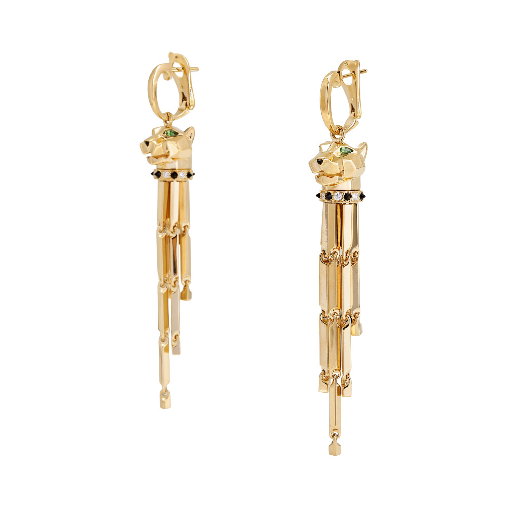 Cartier Panthère Do Earrings 18K Yellow Gold N8041500