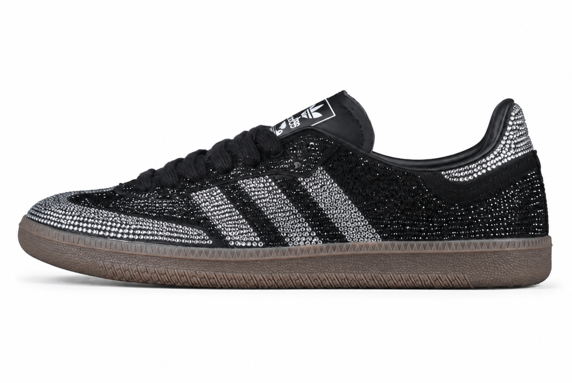 Adidas Clover Casual Board Shoes Black/Dark Grey IH9052