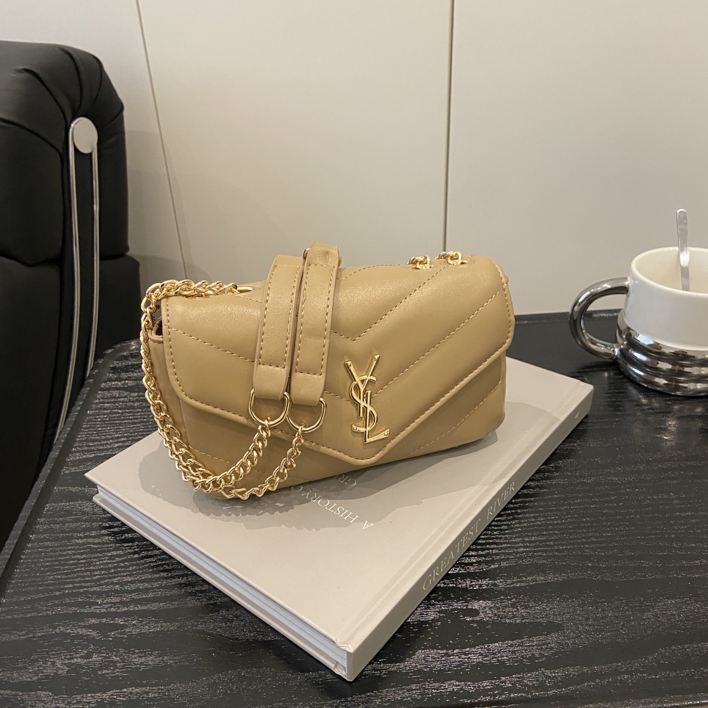 Saint Laurent small fragrance versatile chain shoulder crossbody women's armpit bag - cnluxepick