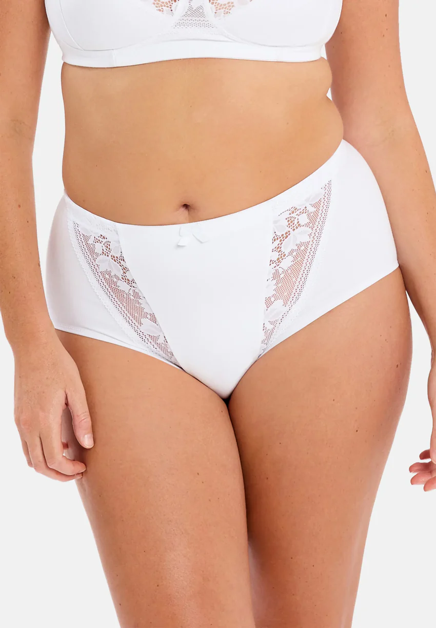 Culotte haute Jeanne Blanc