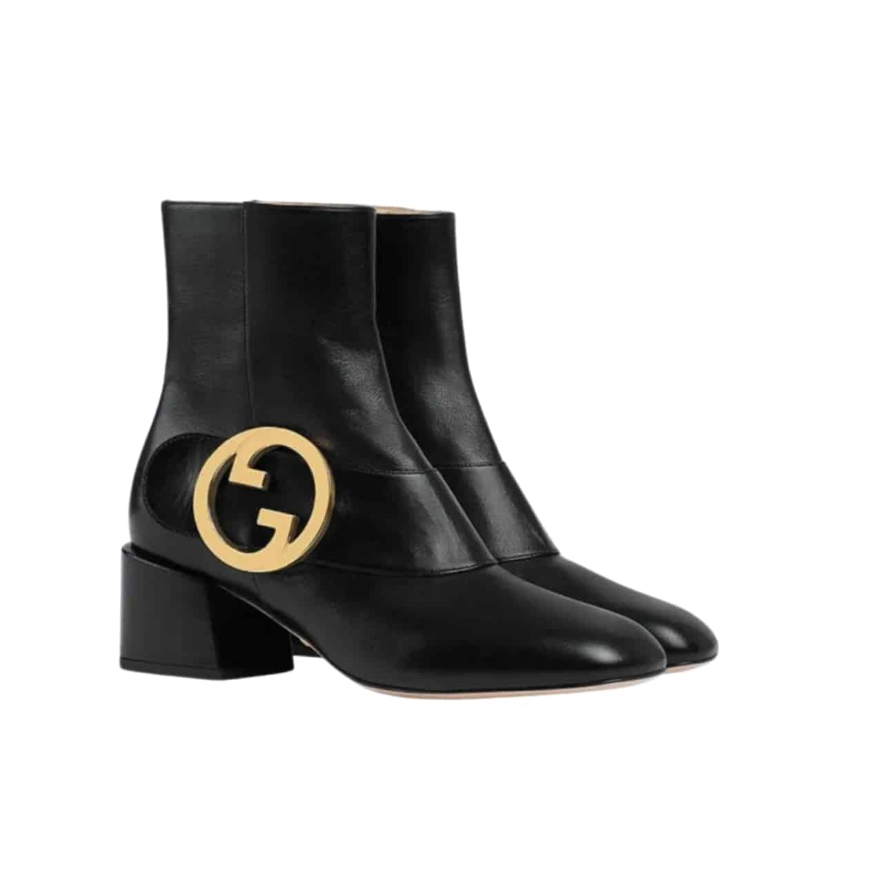 Gucci Blondie Women’S Ankle Boot Leather Black 700016C9D001000