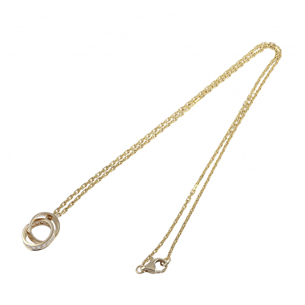Cartier Love Necklace 18K Yellow Gold Diamond B7013800