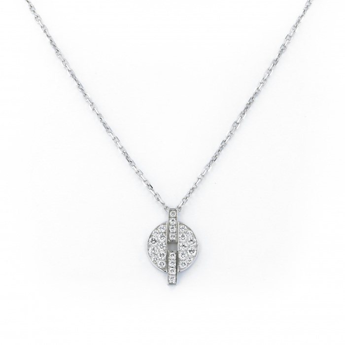 Cartier Imalia Diamond Necklace 18K White Gold