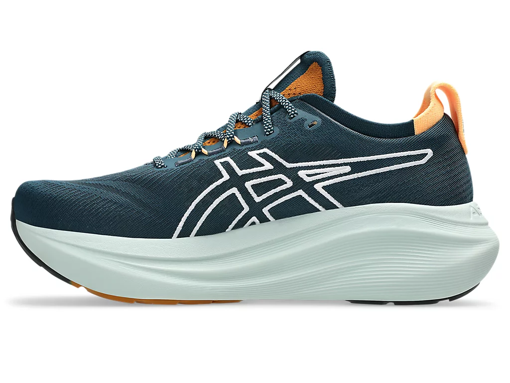 ASICS GEL-NIMBUS 27 Running Shoes Nature Bathing/Tranquil Teal 1011C136-300
