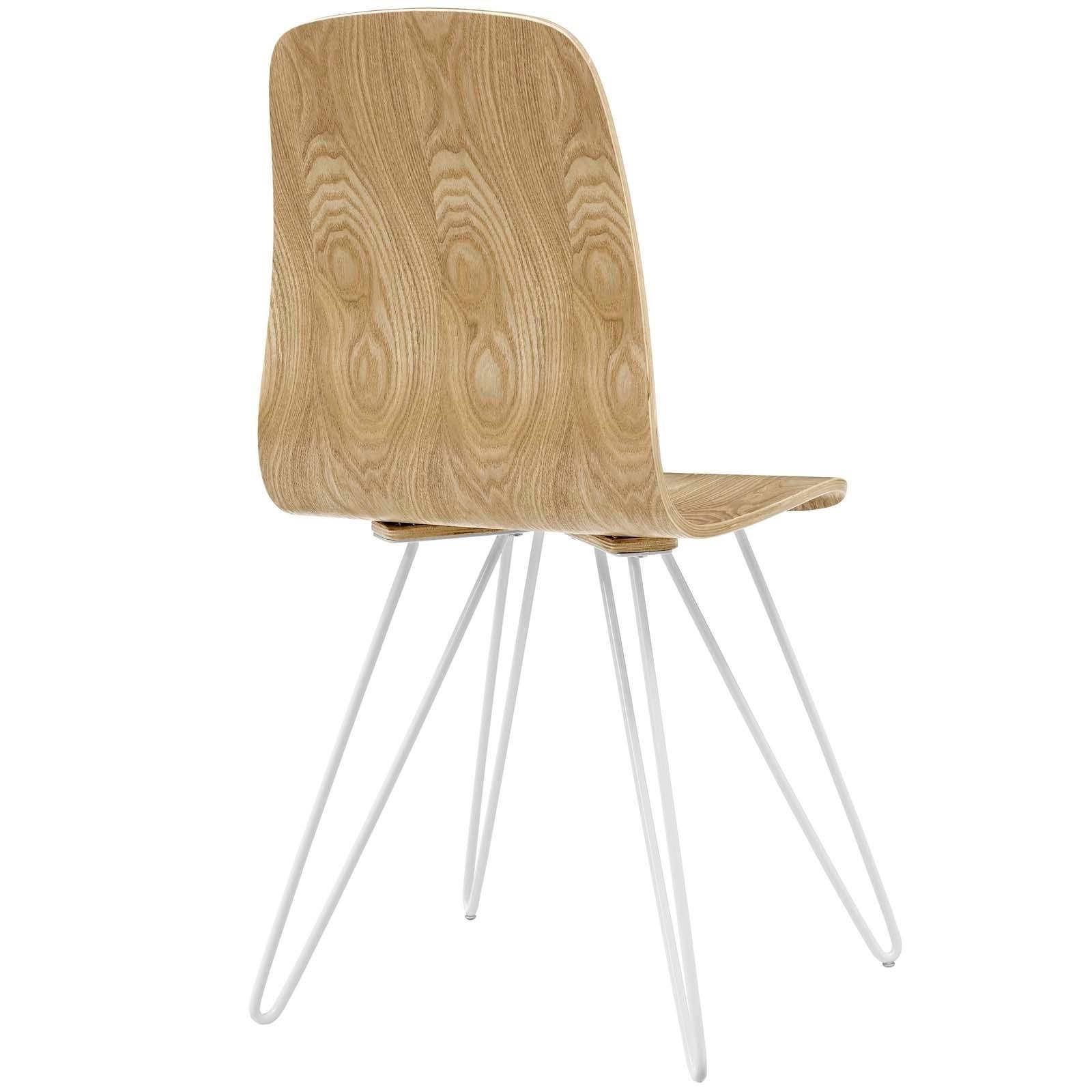 Modway Drift Bentwood Dining Side Chair - Natural