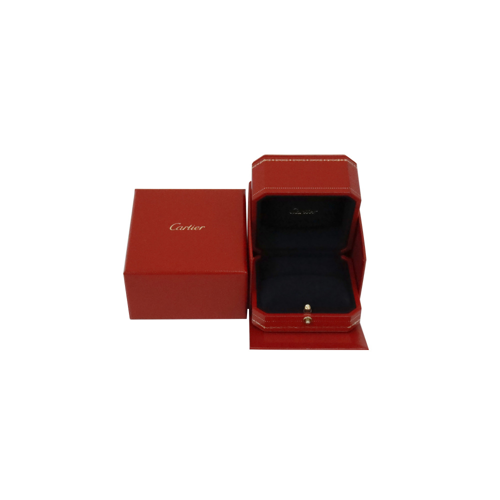 Cartier Ethancel Do Pear Shape Diamond Pavé Setting Ring 18K Rose Gold B4230400