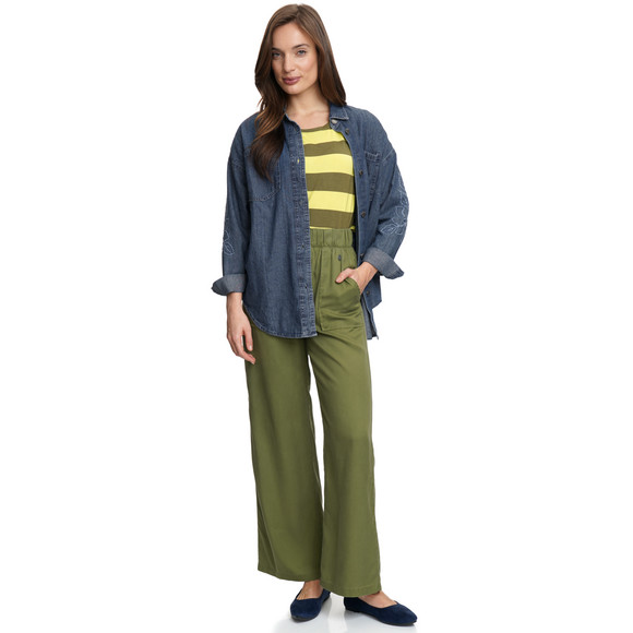 Gina Benotti Damen Jeanshemd mit Stickerei