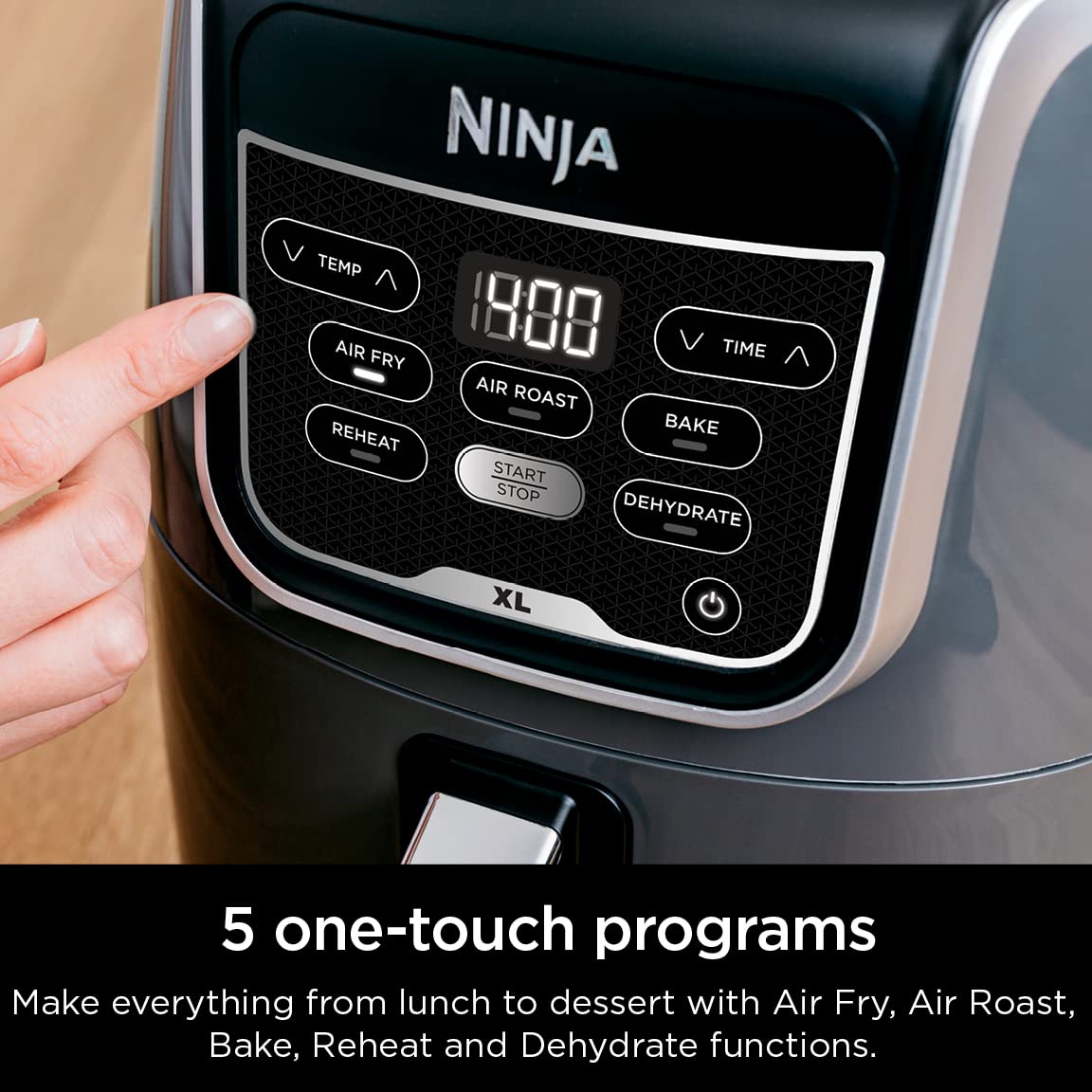Ninja AF150AMZ Reheats Dehydrates Capacity