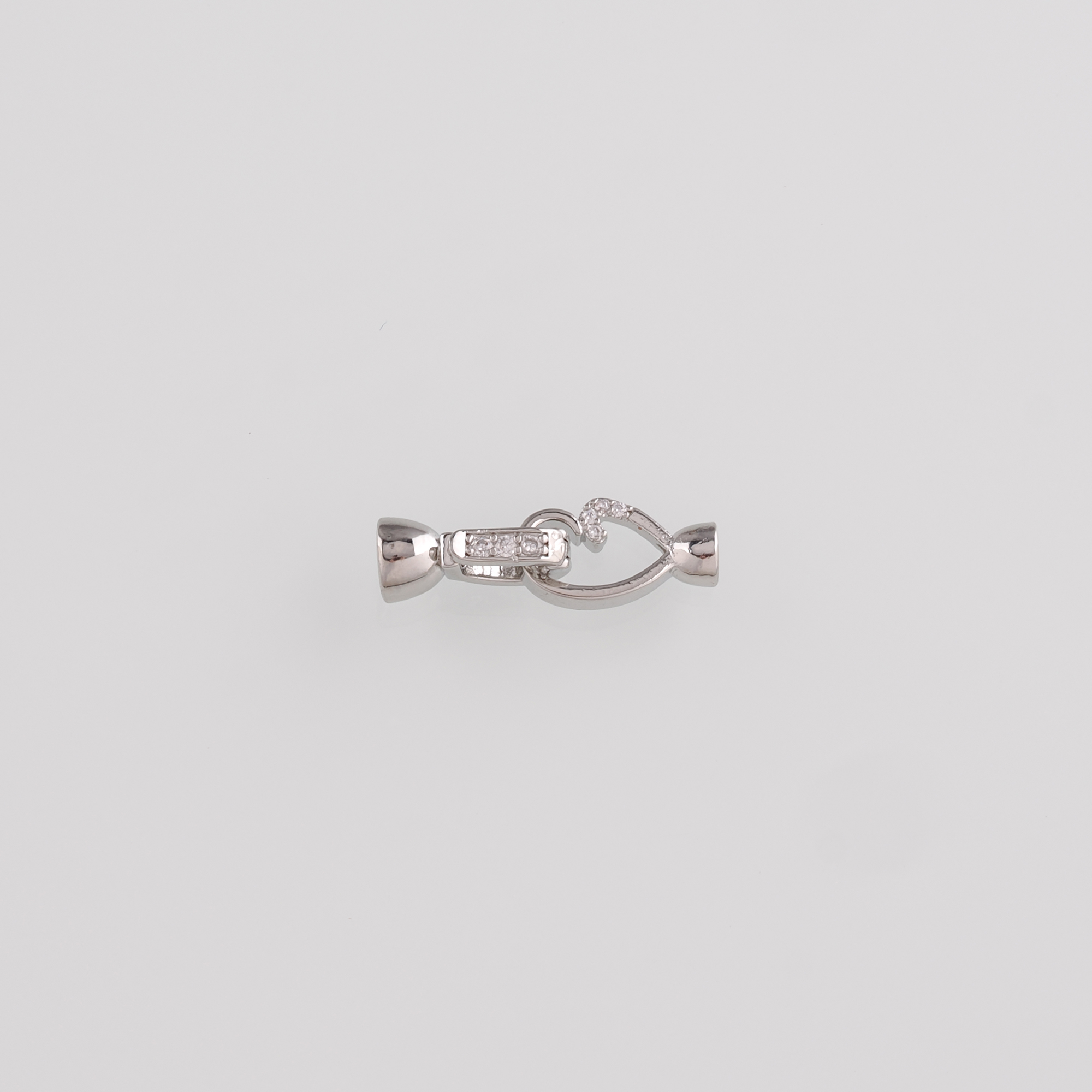 18K Gold Filled End Clasp,Hook Clasps,Connector End Cap Clasp for DIY Jewelry Necklace Bracelet