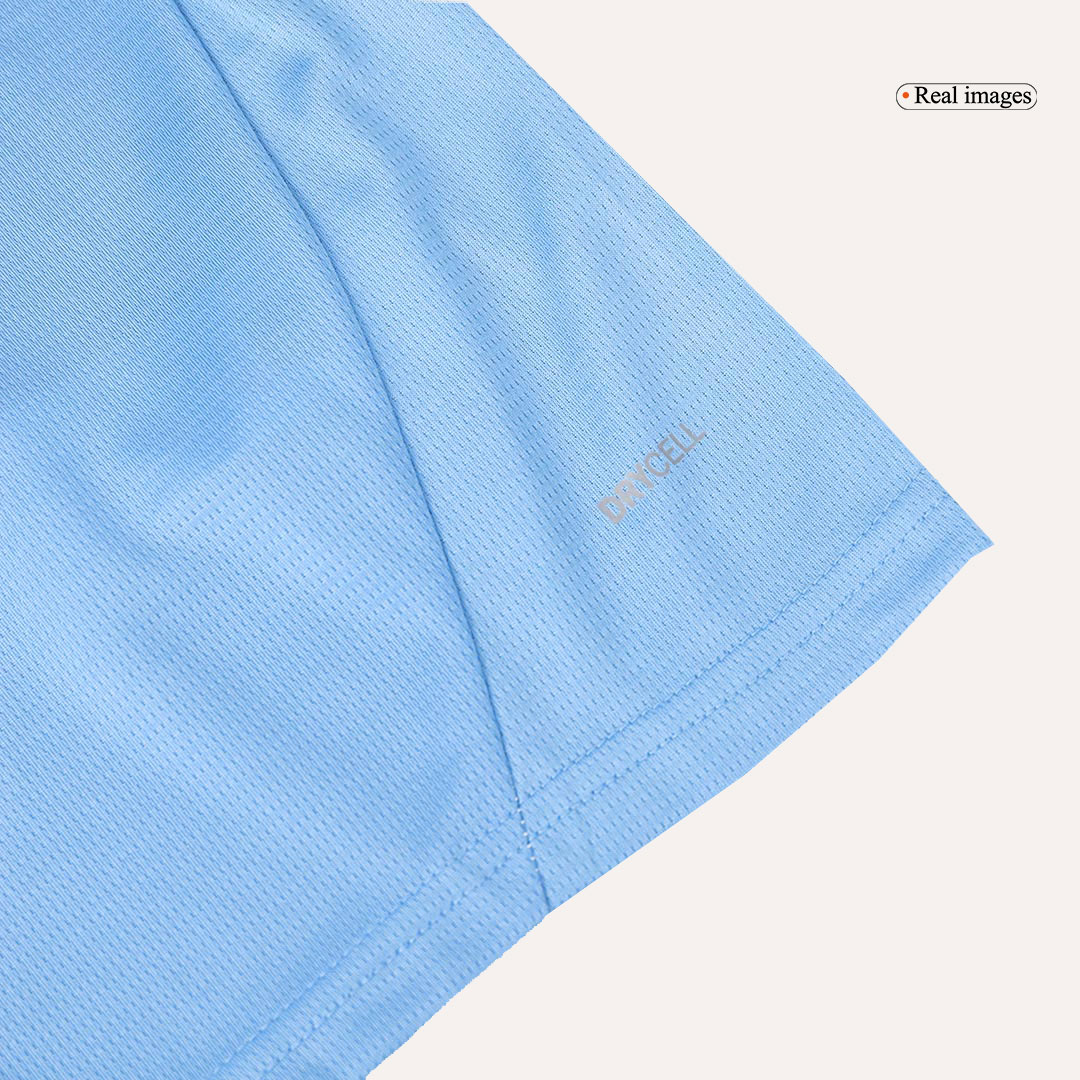 Manchester City Home Kids Soccer Jerseys Kit