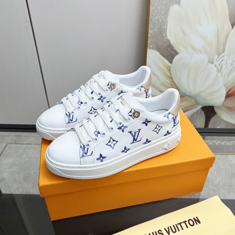 Louis Vuitton Time Out Sneaker Blue 1Ahoof