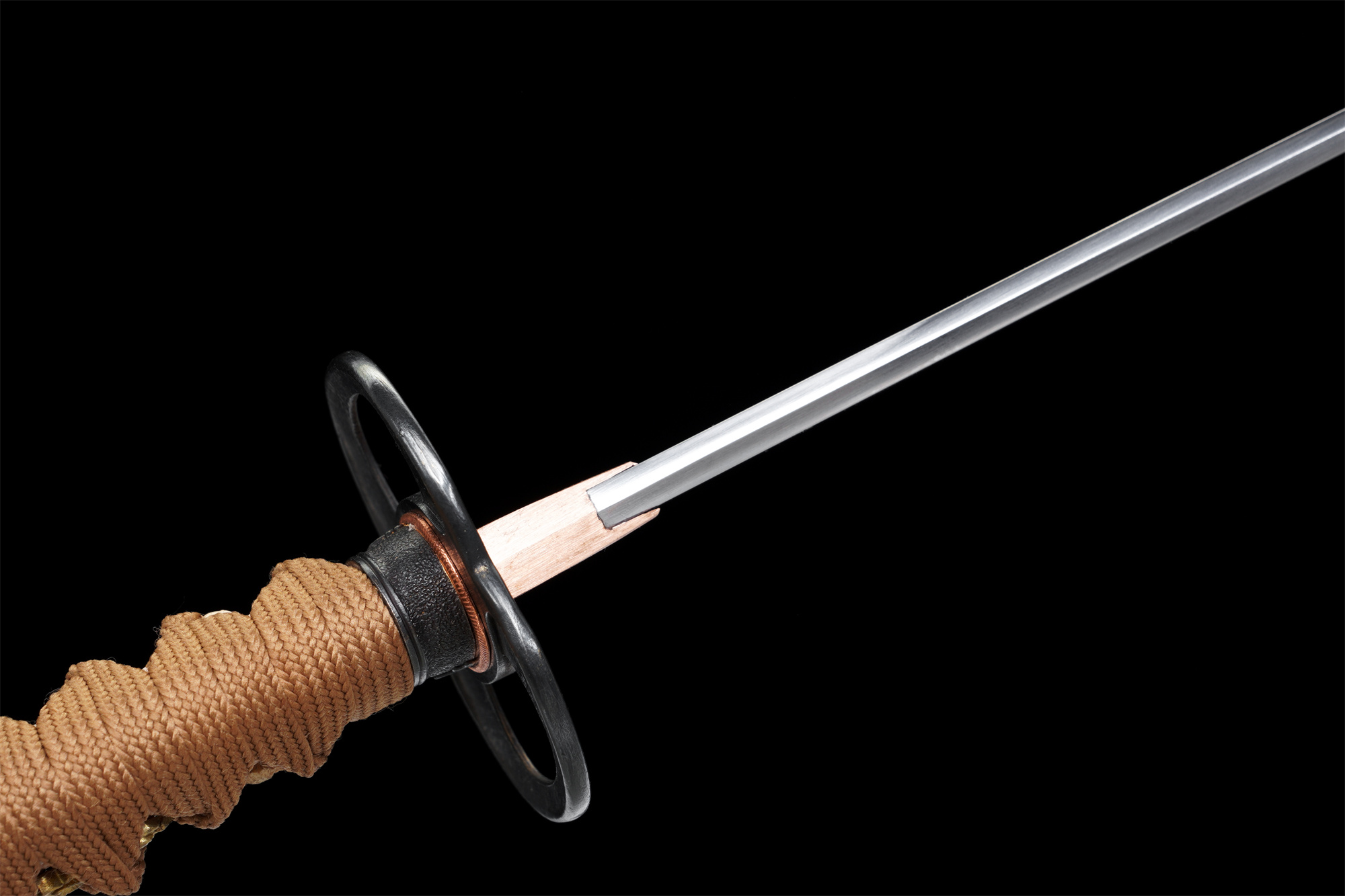 Sakabato Reverse-Blade Katana – T10 Clay Tempered, Full Tang