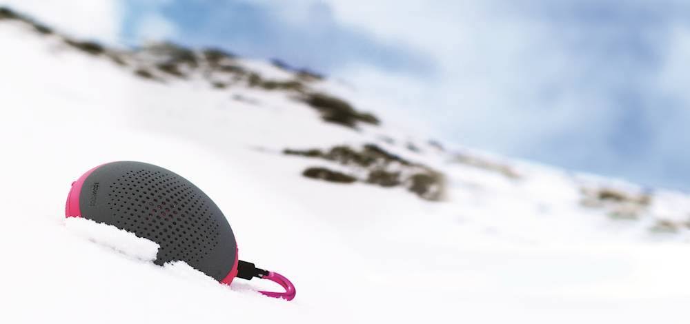 Boompods - Fusion Portable Bluetooth Speaker - Pink/Gray 52980BCW