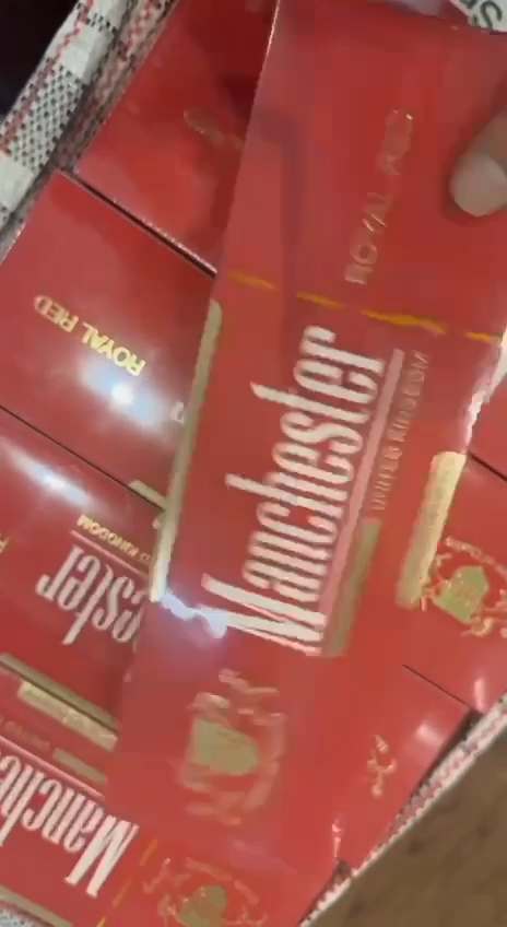 Manchester Royal Red 20s Cigarettes x 10 Packs /1 Carton