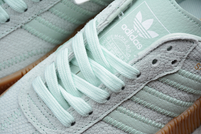 Adidas Sambarose Leather Vapour Green/Vapour Green/Gum B28166