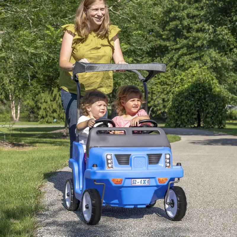 Step2 Side-by-Side Push SUV Toy – Two-Seater Ride-On Vehicle for Toddlers