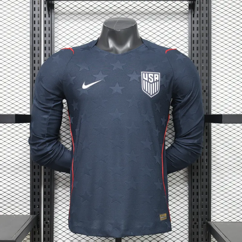 Player Version USMNT 2026 Match Away USA Long Sleeves S-XXL