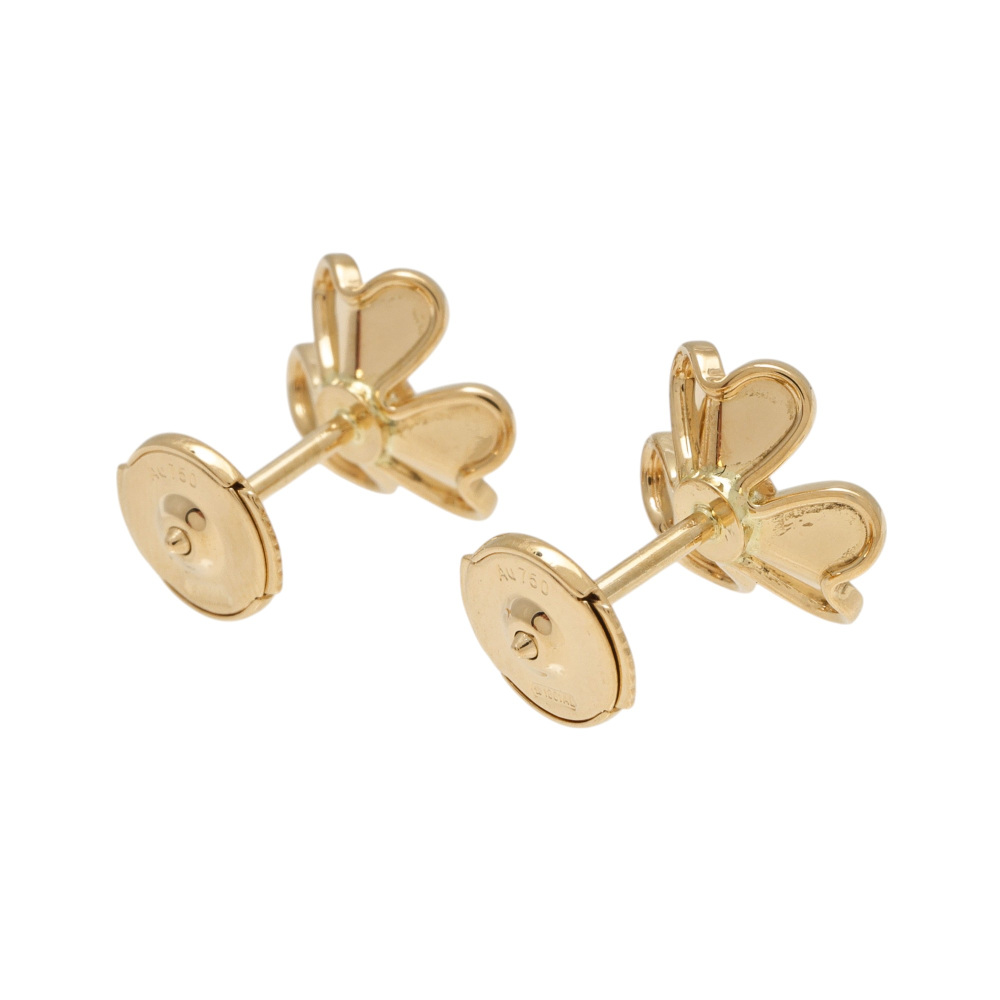 Van Cleef & Arpels Frivole Earrings 18K Yellow Gold VCARP0J300