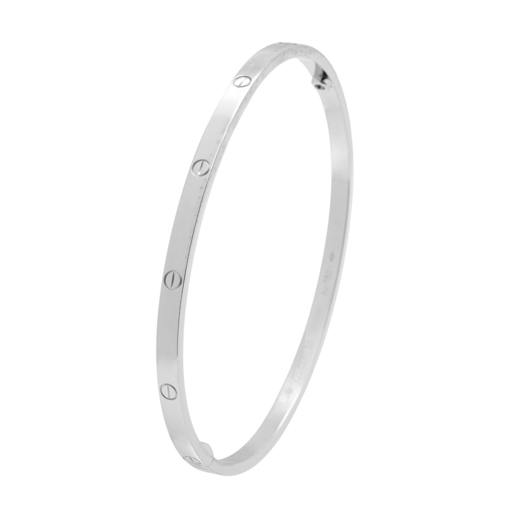 Cartier Love Bracelet 18K White Gold B6047400