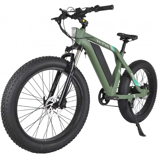 Adult Electric Bicycle 26″ Fat Tire Bike 750W 48V/13AH Battery EBike Moped Snow Beach Mountain Ebike Throttle & Pedal Assist