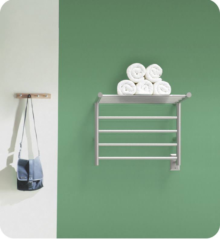 Amba RSH-B Radiant Shelf Towel Warmer - Brushed