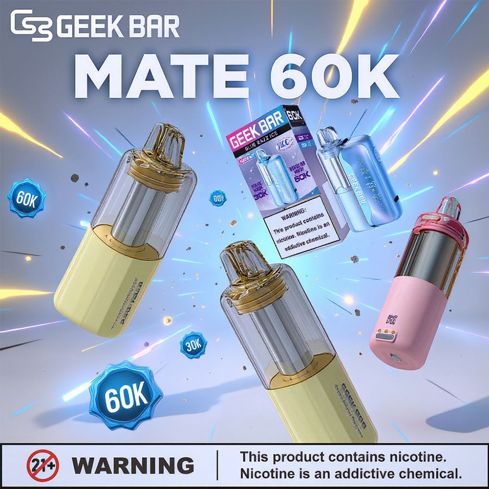 Geek Bar Mate 60K Disposable Vape Kit 5% (60000 Puffs)