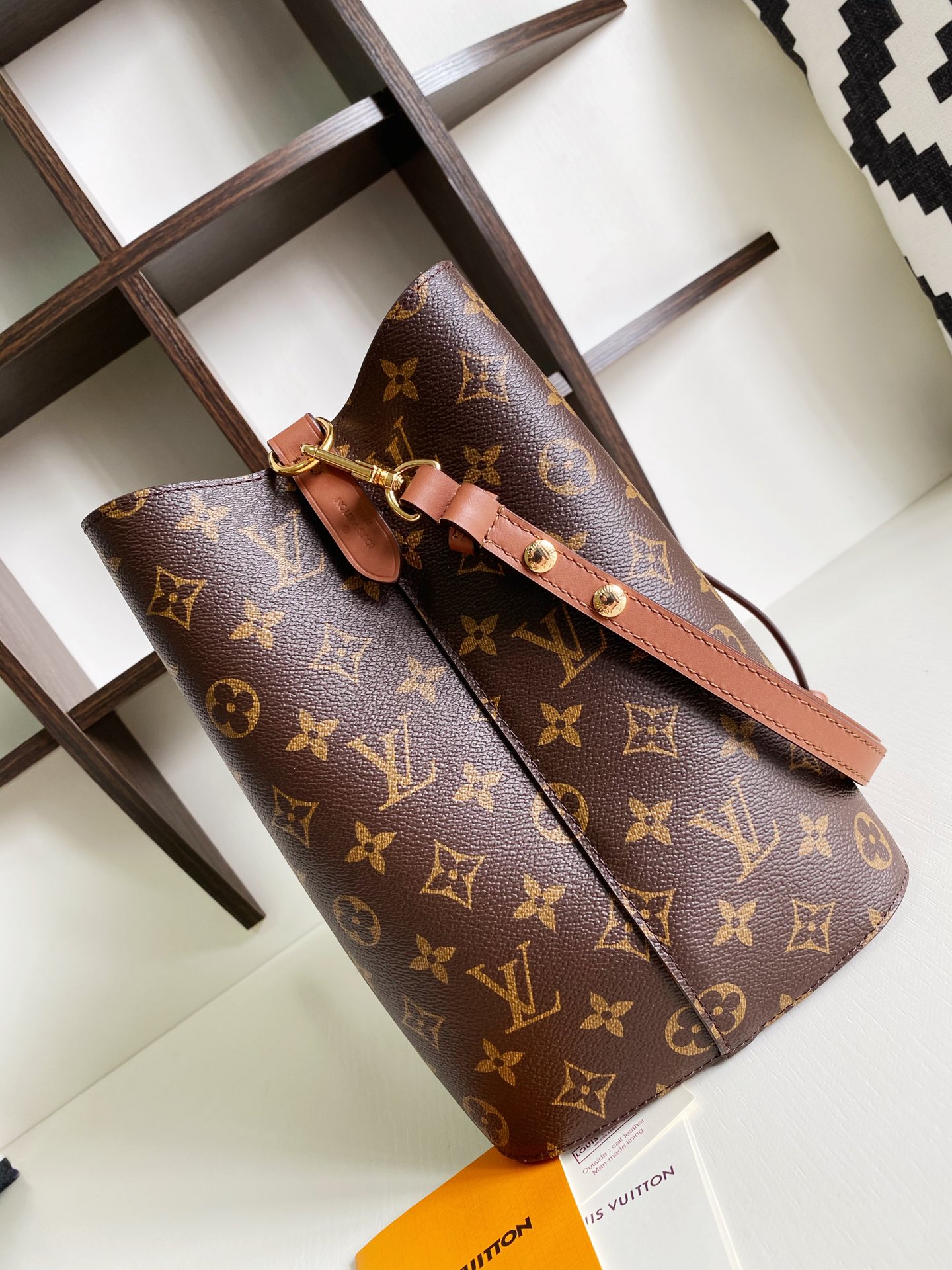 Louis Vuitton N Ono  Mm Brown M44887