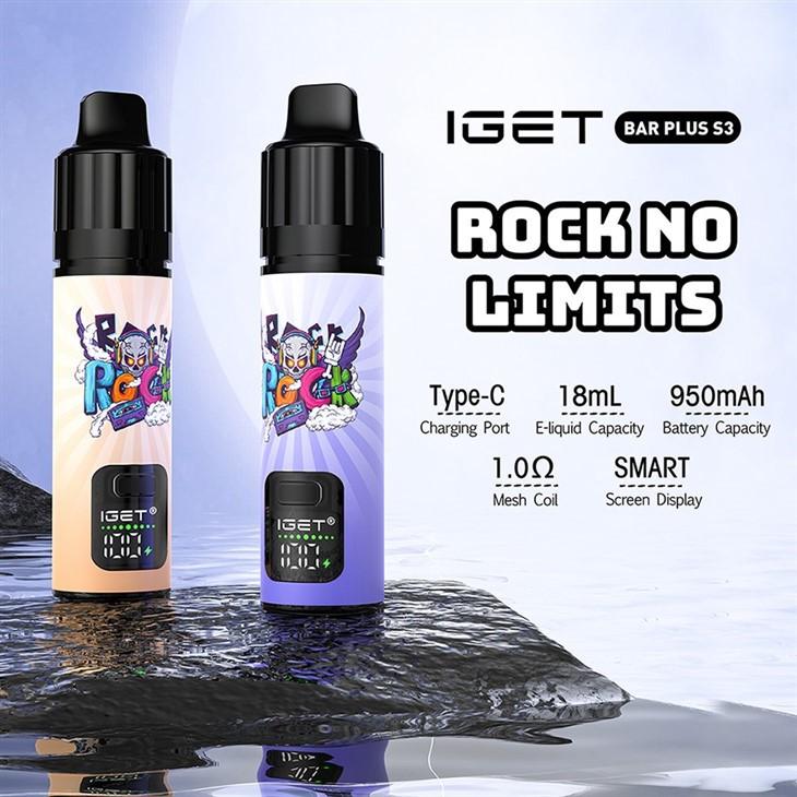 Iget Bar Plus S3 Kit 10000 Puffs（Device + Pod）