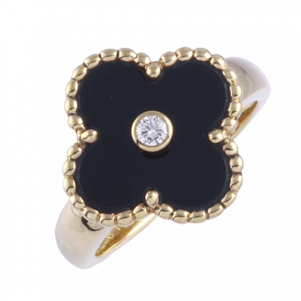 Van Cleef & Arpels K18YG Yellow Gold Ring
