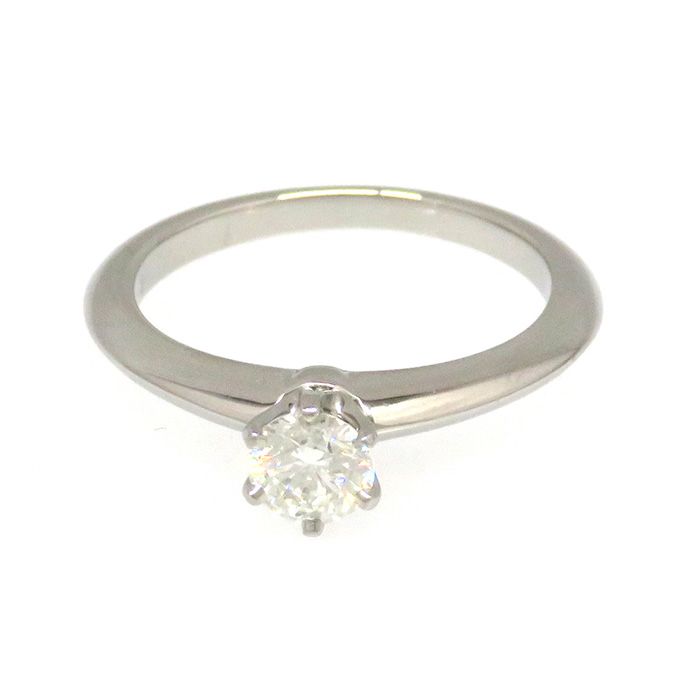 Tiffany & Co. Tiffany Platinum 950 Diamond Ring PT950 Ring