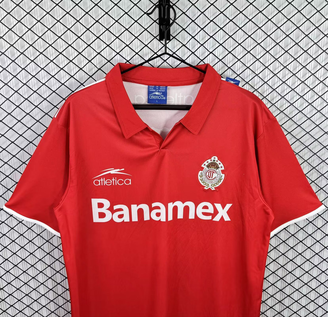 Retro Toluca CD 03/04 Home Jersey S-XXL