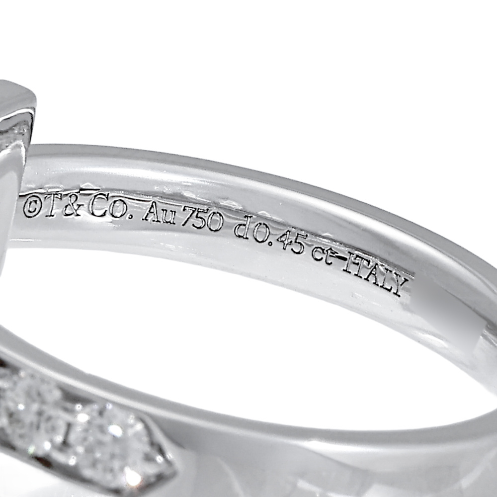 Tiffany & Co. Tiffany T One Ring 18K White Gold Diamond 73125928