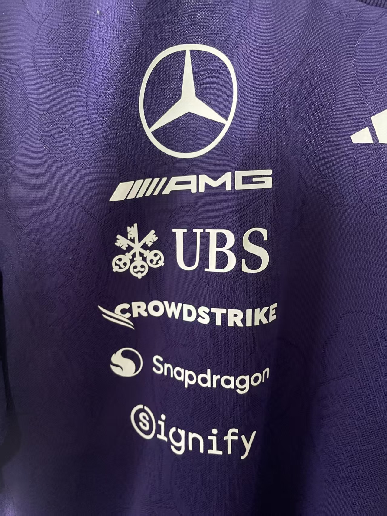 2026 F1 Mercedes Purple S-5XL