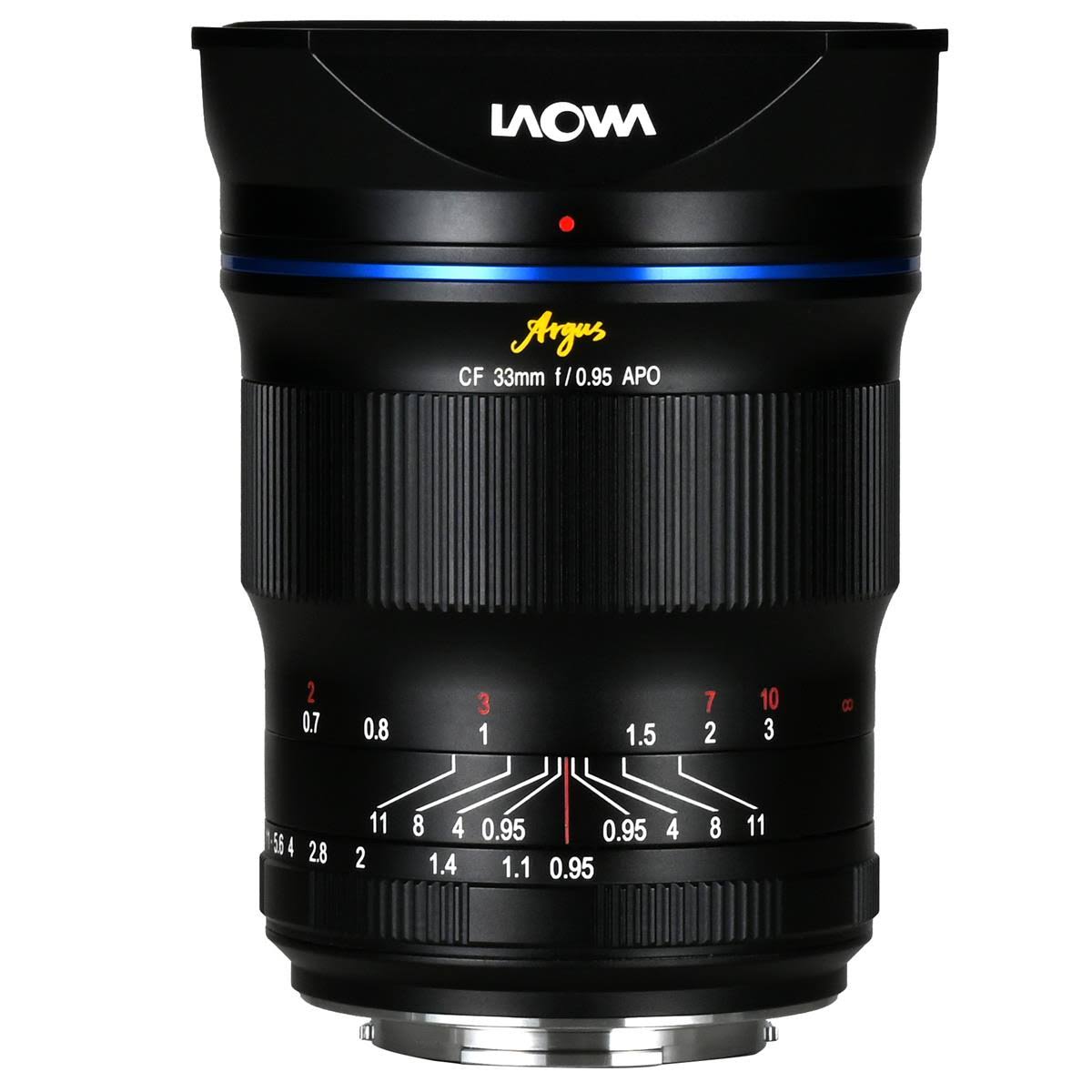 Laowa Argus 33mm f/0.95 CF APO Lens for Fujifilm x