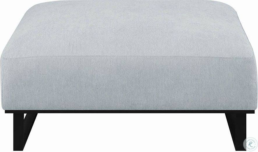 Coaster Corrine Grey Ottoman