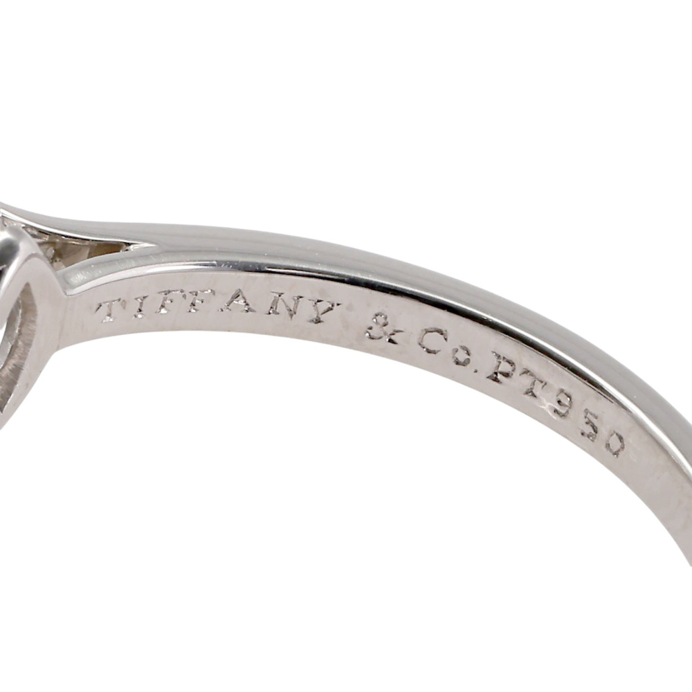 Tiffany & Co. Tiffany PT950 Ring E Platinum Diamond